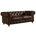 Dark Brown Genuine Leather