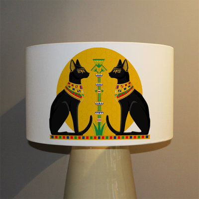 Cotton Drum Lamp Shade ( Uno )