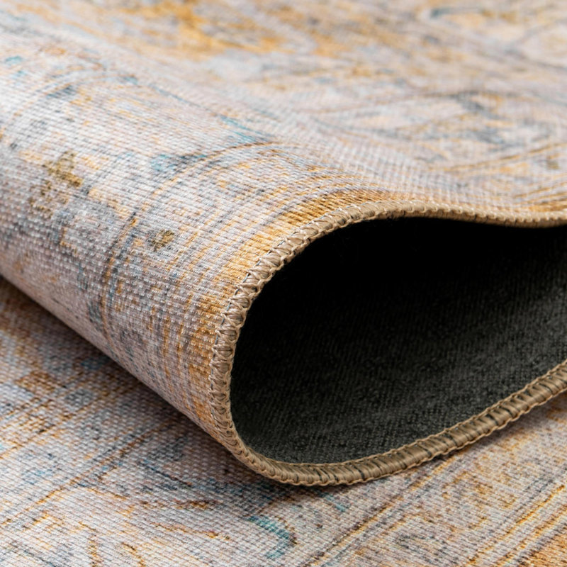 Oppie Oriental Indoor Rug, Round 7'7"