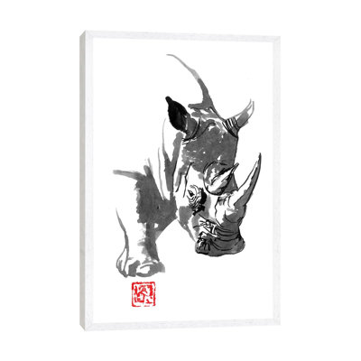 Rhino by Péchane - Painting on Canvas