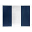 Tapis à rayures en poly-bleu-24339710