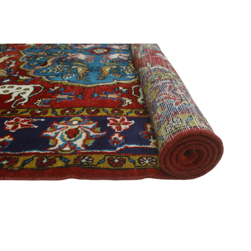 Tapis rouge délicat Fine Liza