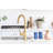 East Linear Single Handle Pull Down Kitchen Faucet-37992525