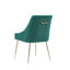Chaise rembourrée en velours Ceilean-615392633