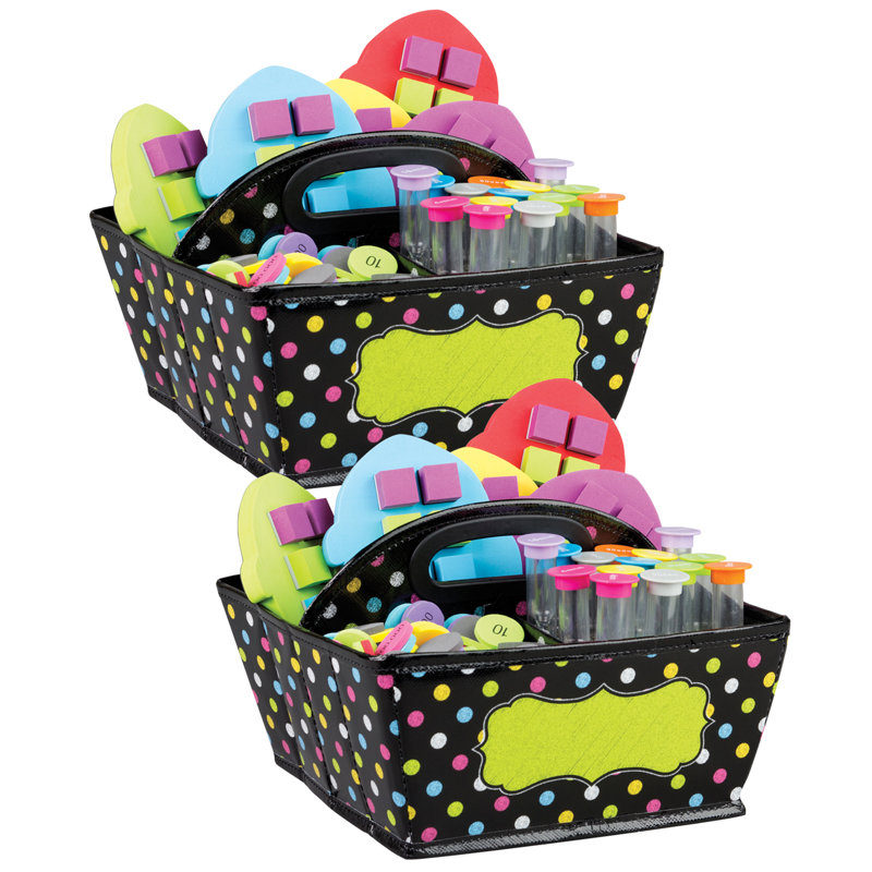 Panier de rangement Chalkboard Brights