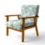 Chaise rembourrée Floral-1027387575