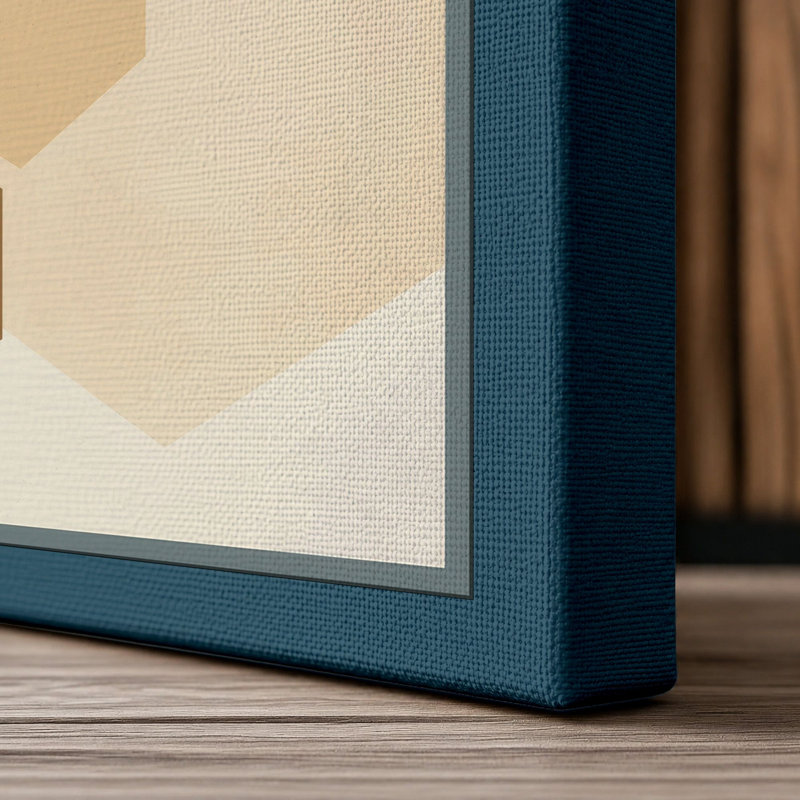 Print, 30x20 - 76.2 x 50.8 cm, Teal Border