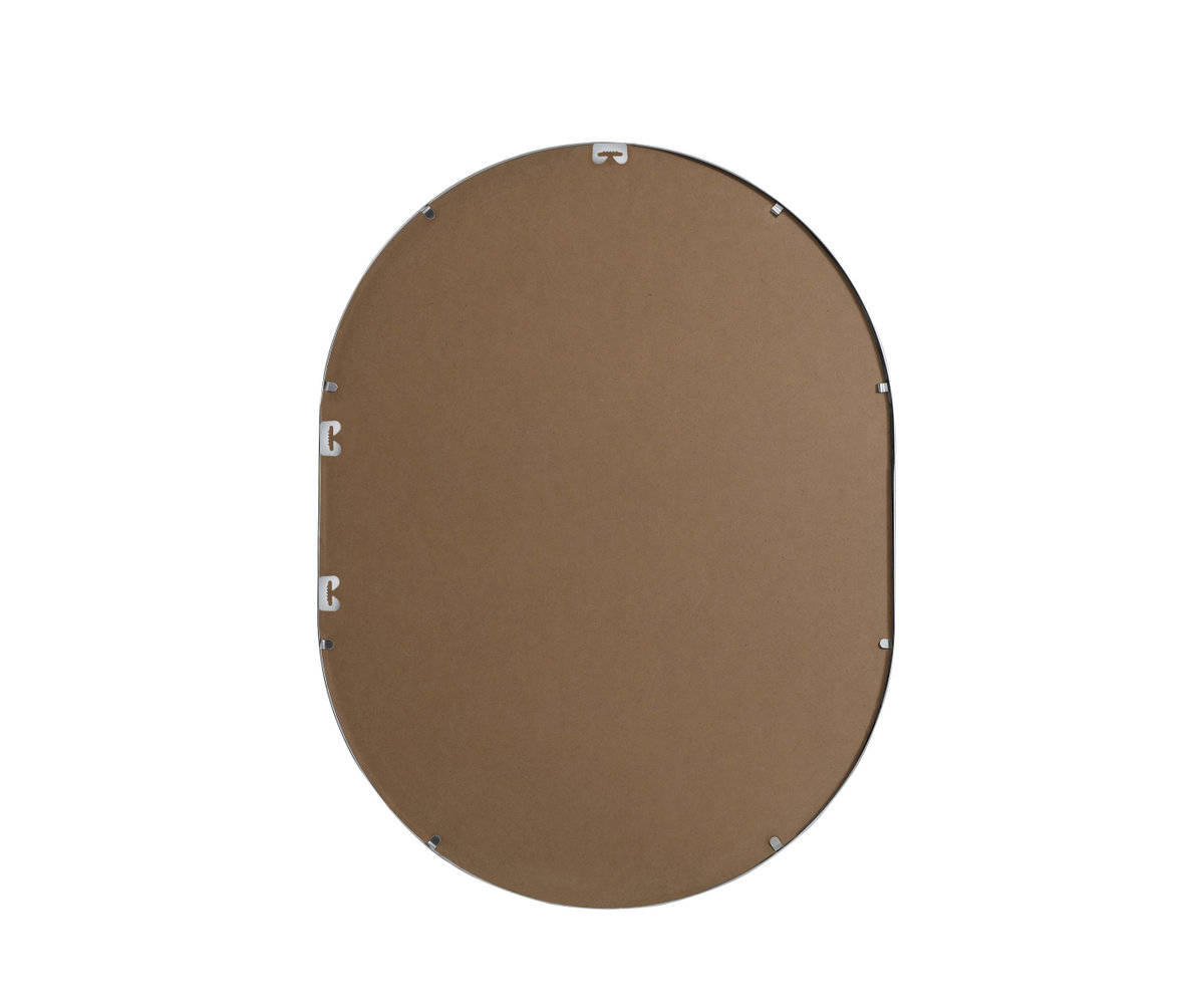 Sabine Accent Mirror, Silver, 40" x 30"