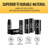 1/2" Drive SAE Deep Impact Socket Set