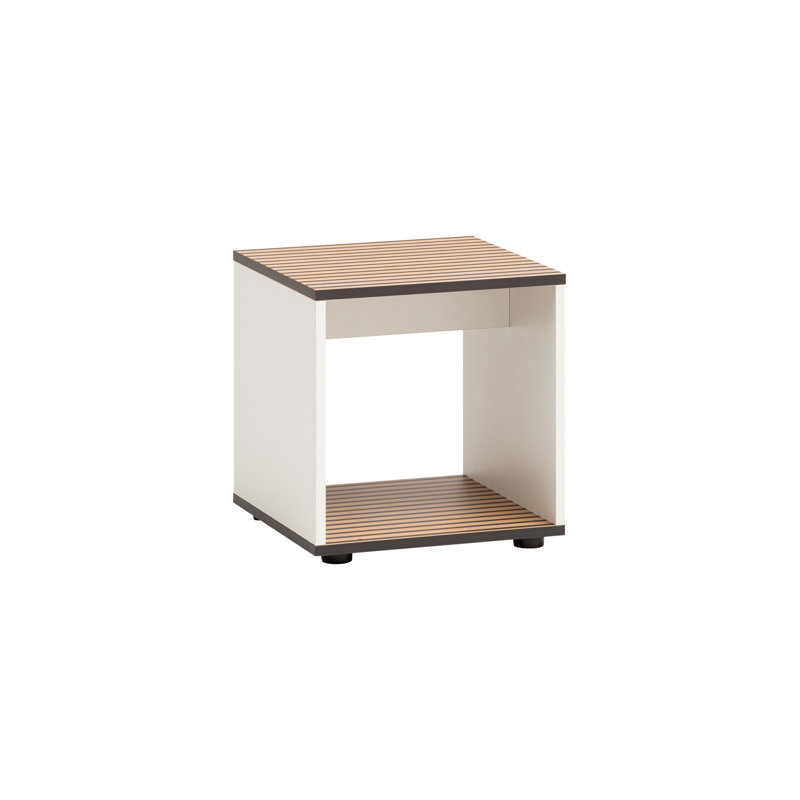 Rayel Accent Stool, White