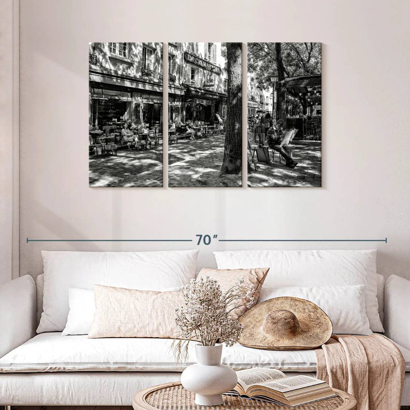 Sireci Black Montmartre - Place Du Tertre, 28" H x 45" W
