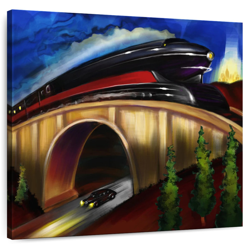Mehar Highway Tunnel Under Railway, 30" H x 30" W