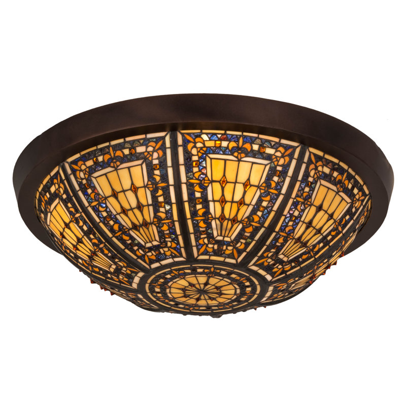 Plafonnier encastré 4 lumières 26 po Overby