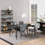 Betsab Metal Base Dining Table