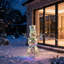 Décoration de Noël bonhomme de neige illuminé 4 pi