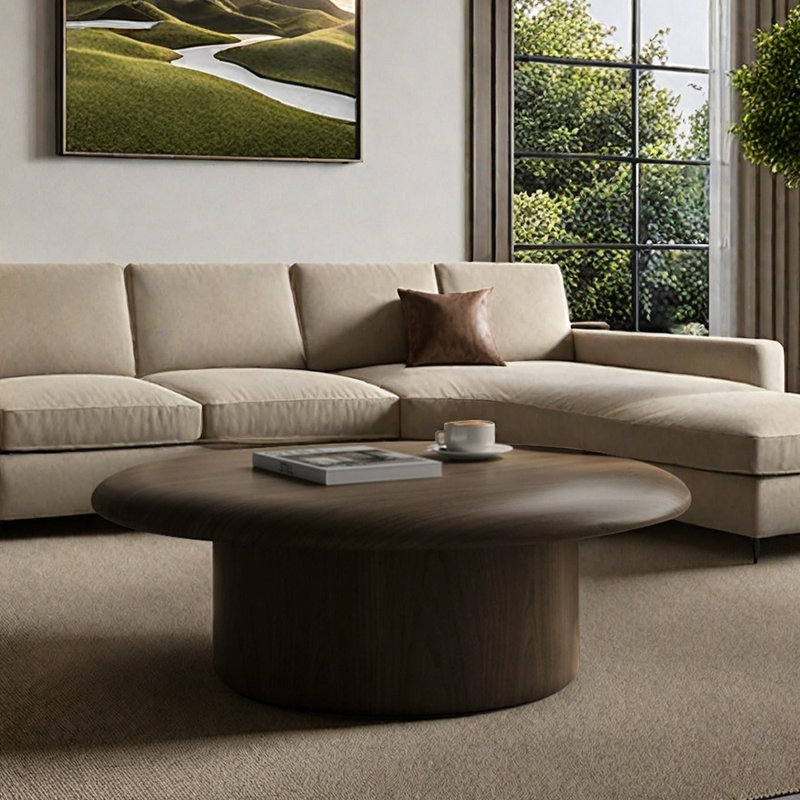 Retro minimalist design coffee table