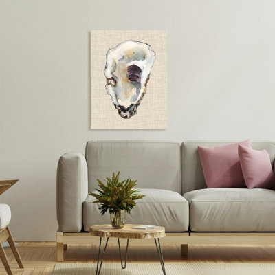Oyster Shell Study III, estampe numérique sur toile tendue
