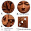 Maya Magic Aztec Mask II - Art mural mexicain-95868088-95868082