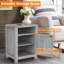 40cm W Solid Wood Bedside Table-187483657