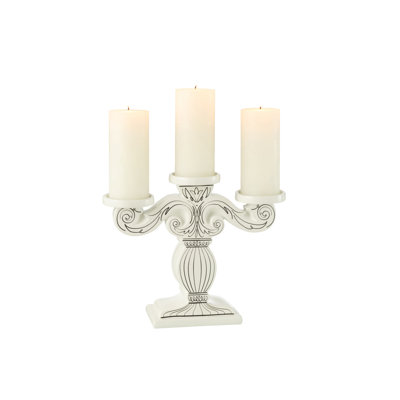 Polyresin Tabletop Candelabra