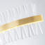 Luminaire suspendu linéaire en forme de S 36W à DEL à intensité variable pour îlot de cuisine