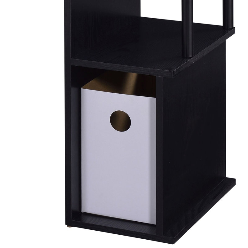 Bureau d'ordinateur Lyphre Finish, Noir