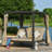 Outdoor Metal Chaise Lounge , Cushion Included