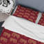 Princetin Red Microfiber Duvet Cover Set-658015913