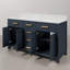 Ensemble de meuble-lavabo double 60 po Minnetrista-88070136