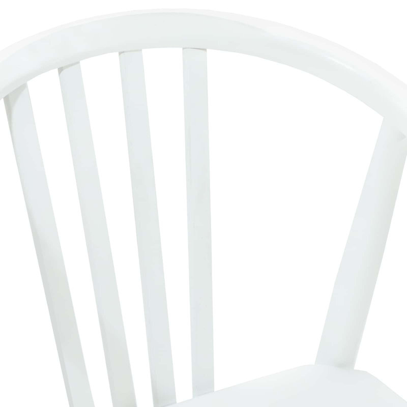 Tarunnam Solid Wood Accent, White