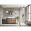 Meuble-lavabo rustique en bois de grange 48 po X P 22 po D, ensemble de dessus et robinet en marbre de culture
