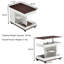 Table de bout avec plateau relevable et roulettes-717610604