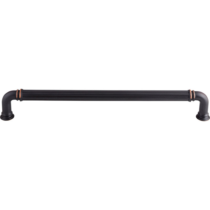 Reeded 12" Center to Center Appliance Pull, Umbrio, 12" Center to Center