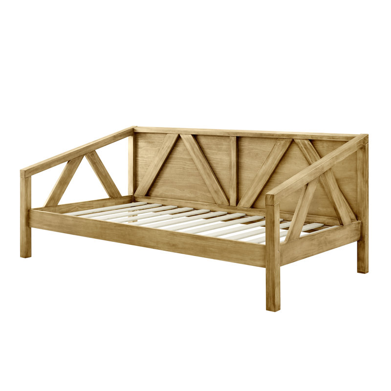 Lit de jour simple Michael, Brun
