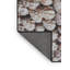 Tapis de zone brune à motifs-181424576