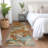 Machine Washable Indoor/Outdoor Christain ACN1385 Copper Rug-109533427