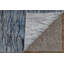 Maxin moderne abstrait, bleu / ivoire / brun clair-97924996