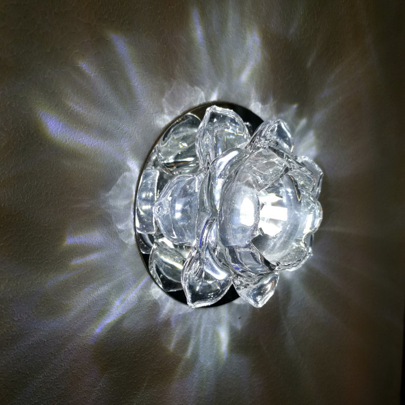 Abul Crystal LED Flush Mount, 3800