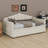 Upholstered Daybed With Adjustable Height Pop Up Trundle Bed And USB & Type-C Charging Port, Day Bed Frame With 2 Side Pockets-114256685