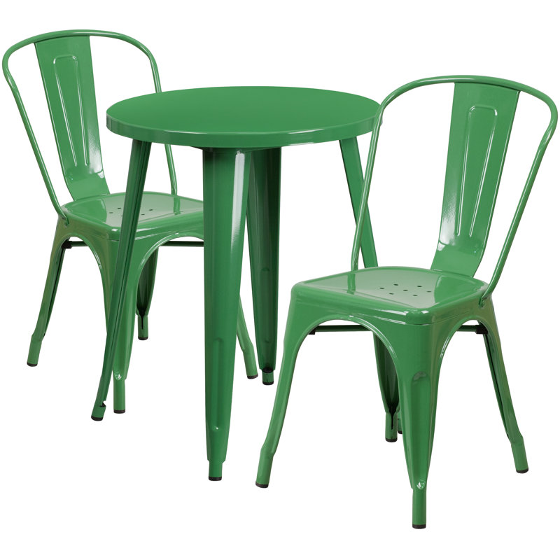 Ensemble bistro Brinson, Vert, 24"