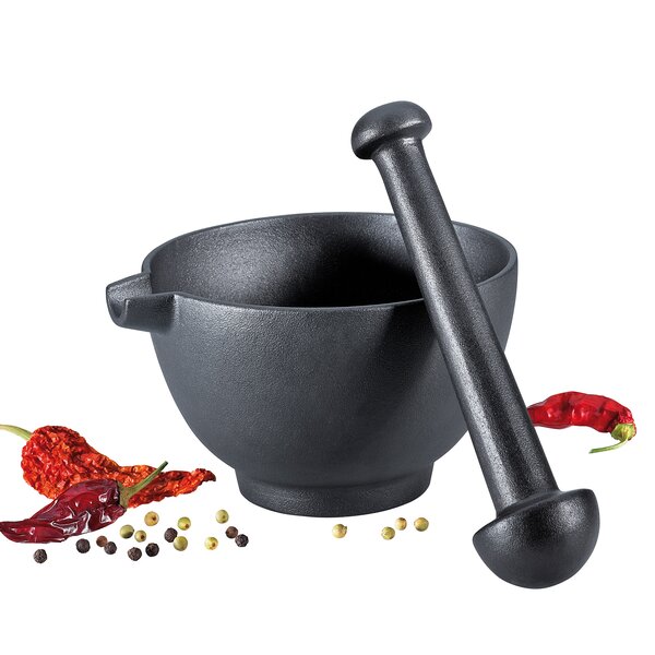 Frieling Mortar & Pestle GIANT Black Granite