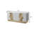 Callista 4-Door Sideboard with Art Deco Doors and Interior Shelves-492686785