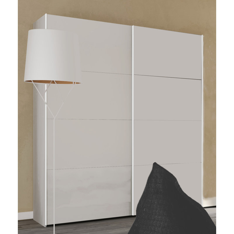 Blocco 2 Door Manufactured Wood Wardrobe