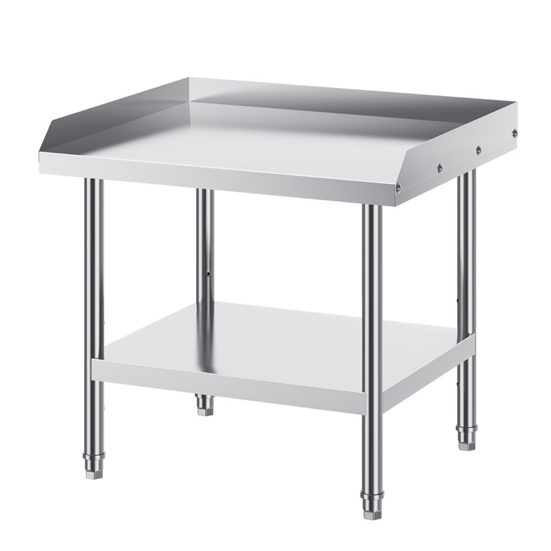 Table de travail en acier inoxydable