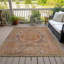 Tapis paprika Xhevrie intérieur / extérieur lavable à la machine-752577249