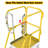 Aluminum Rolling Platform Ladder