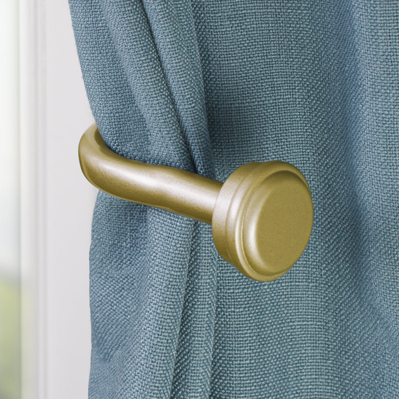 Bernett Curtain Holdback (Set of 2), Light Gold