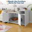 MDF Litter Box-2131575170