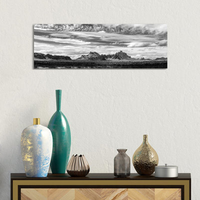 Landscape With Eagletail Mountains, Arizona, USA - Wrapped Canvas Panoramic Gallery-Wrapped Canvas Giclée