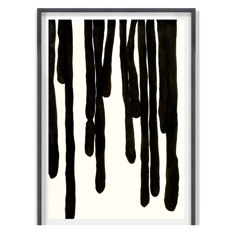Été 2019 X2 encadré sur papier par Hable Construction Print, H 48 po x l 34 po